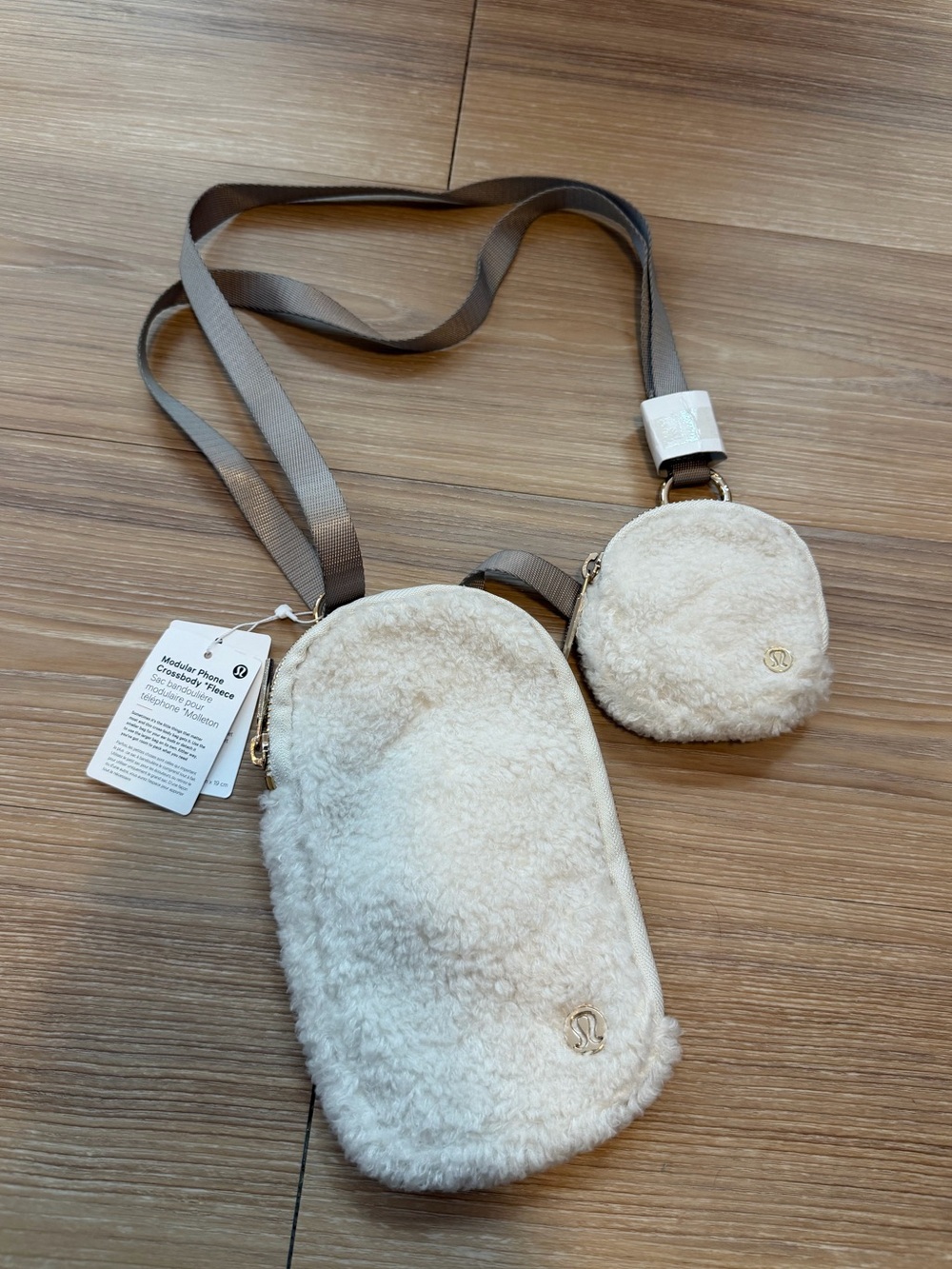 Lululemon modular phone crossbody bag*fleece
